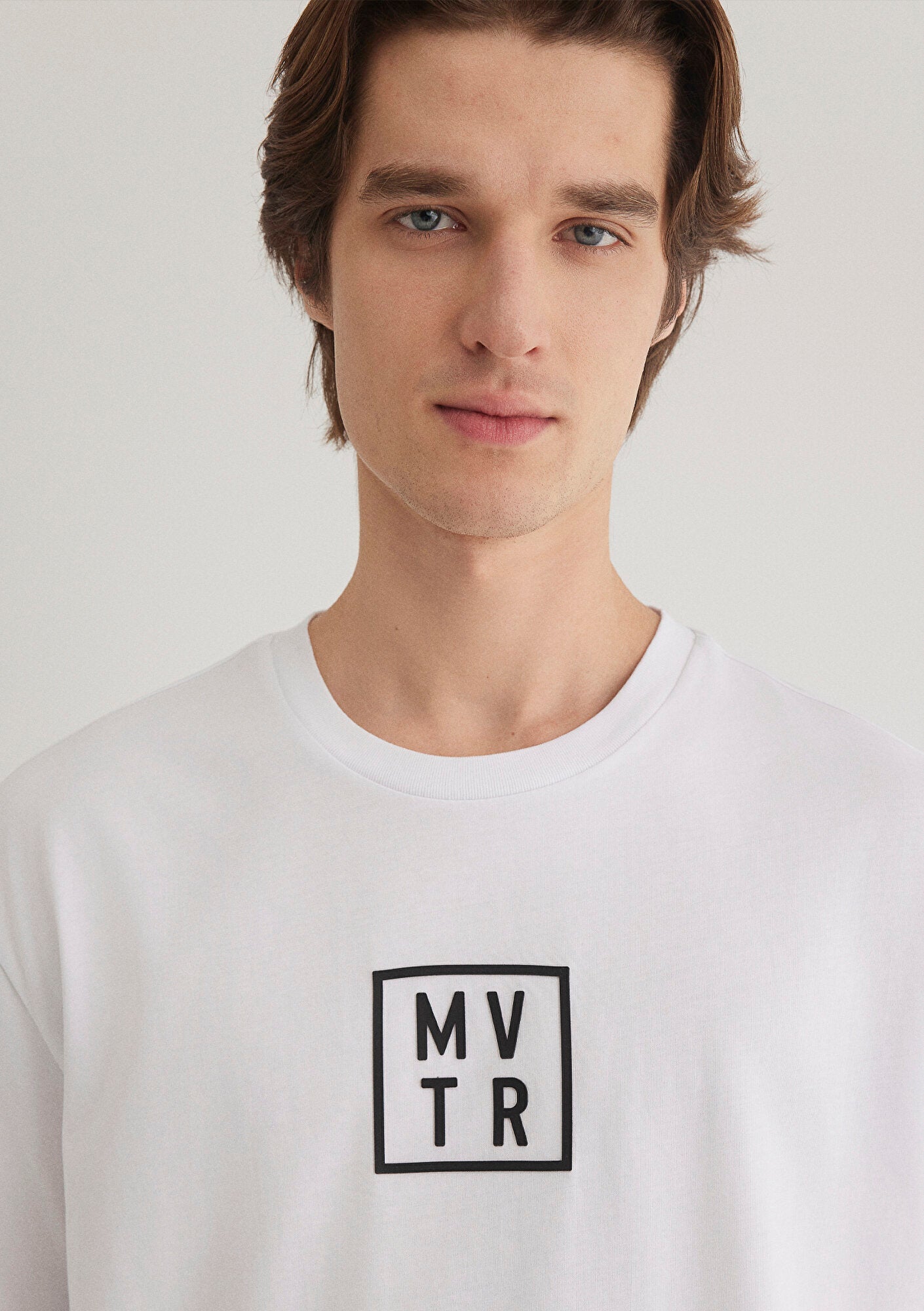 MVTR Printed White T-Shirt