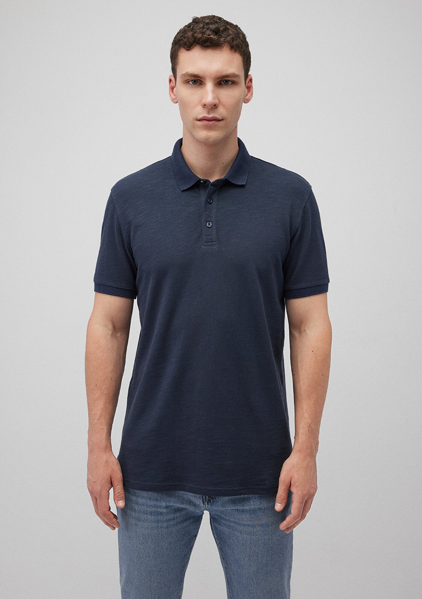 Navy Polo T-Shirt