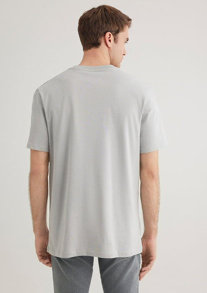 Mavi Istanbul Printed Grey T-Shirt