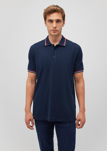 Navy Polo T-Shirt
