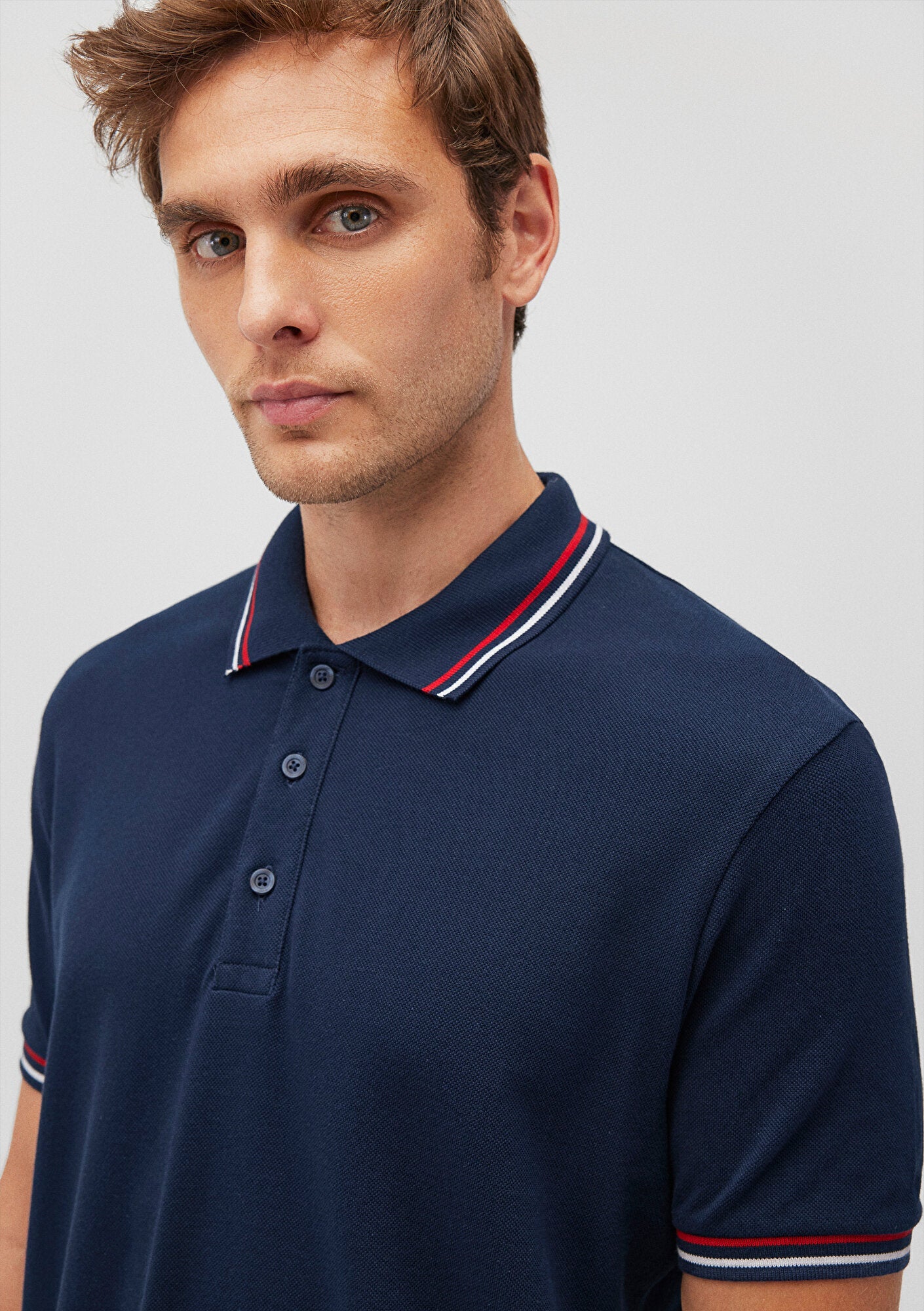 Navy Polo T-Shirt
