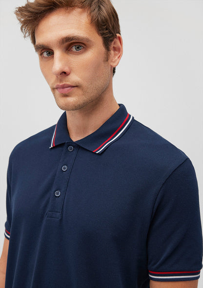 Navy Polo T-Shirt