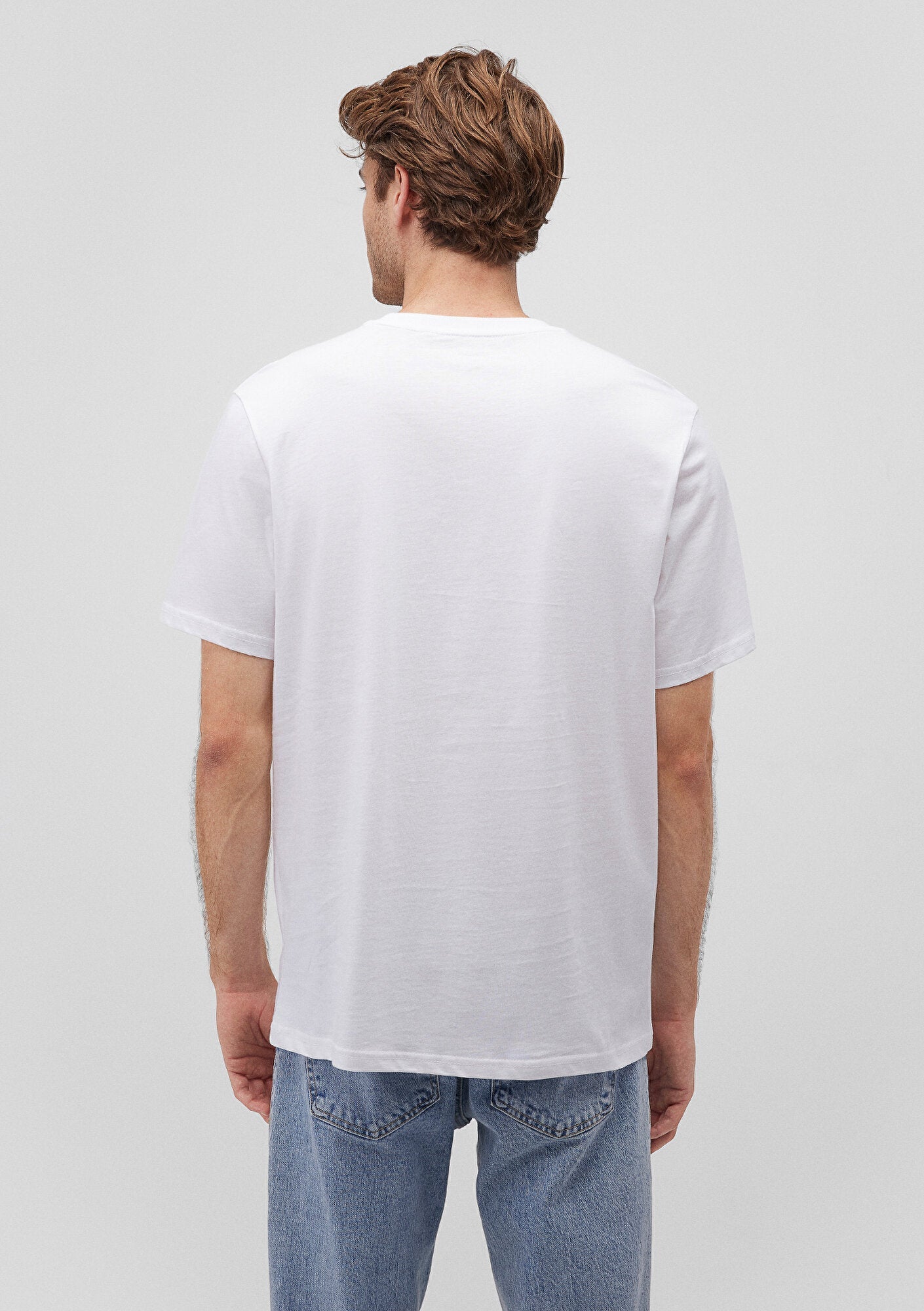 Mavi Logo Printed White T-Shirt