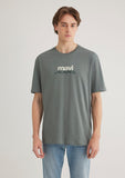 Mavi Logo Printed Green T-Shirt