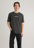 Mavi Logo Printed Anthracite T-Shirt