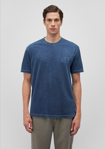 Printed Navy T-Shirt