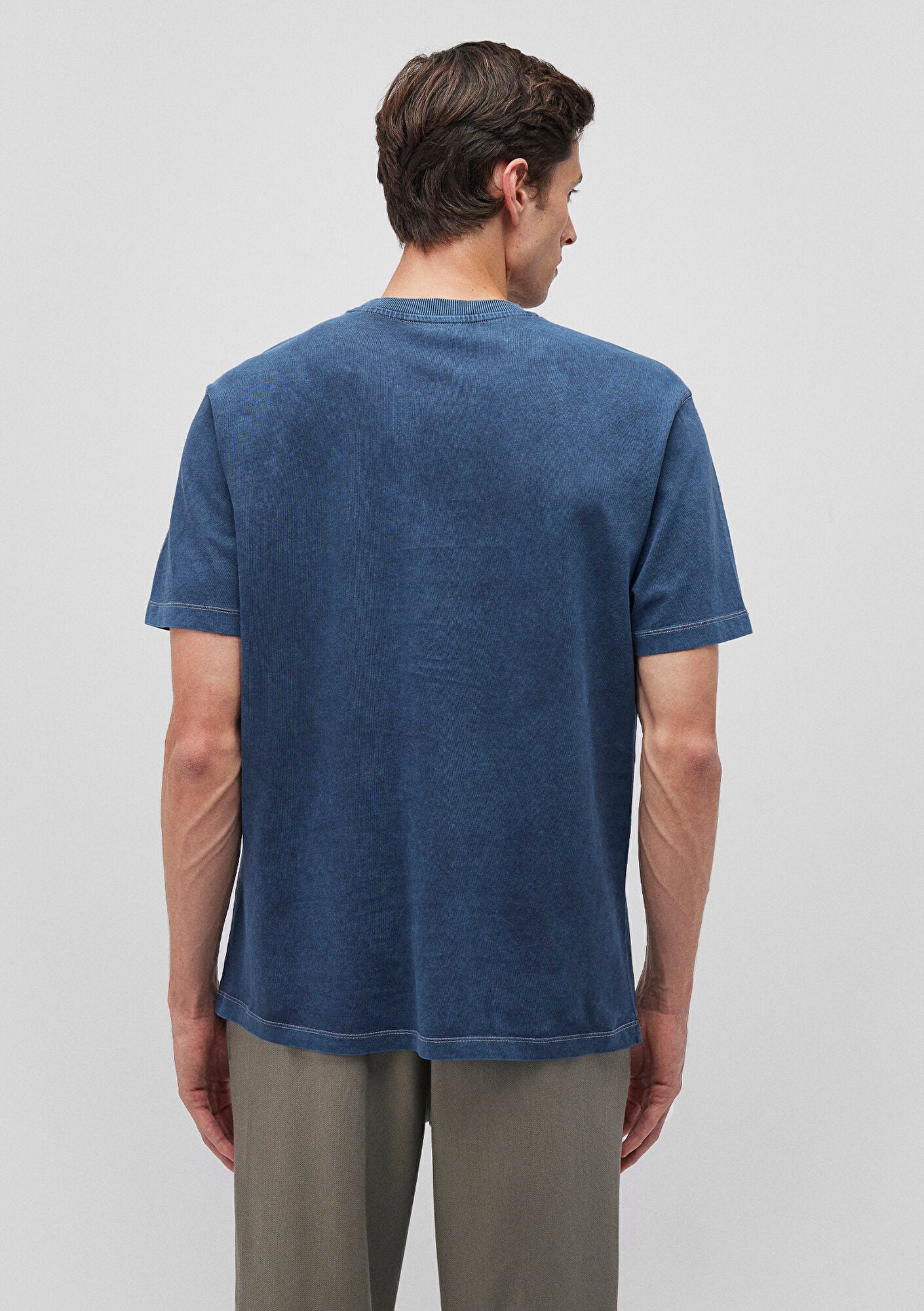 Printed Navy T-Shirt
