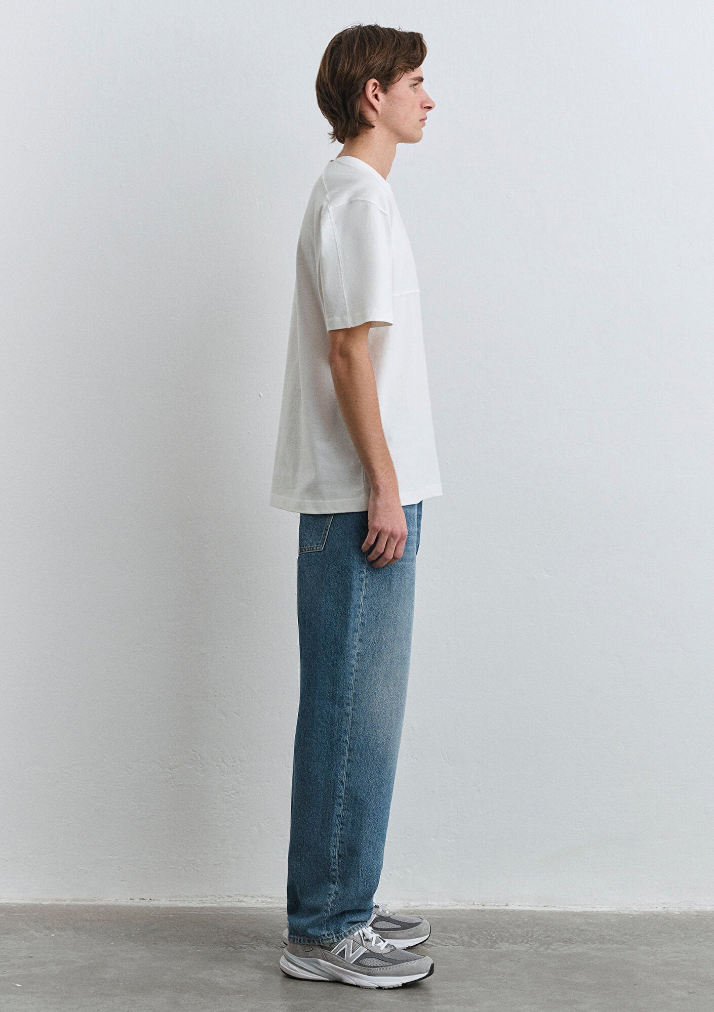 Mavi Logo Patch White T-Shirt