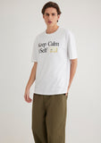 Keep Calm White T-Shirt