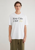 Keep Calm White T-Shirt