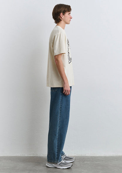 Fearless Printed Ecru T-Shirt