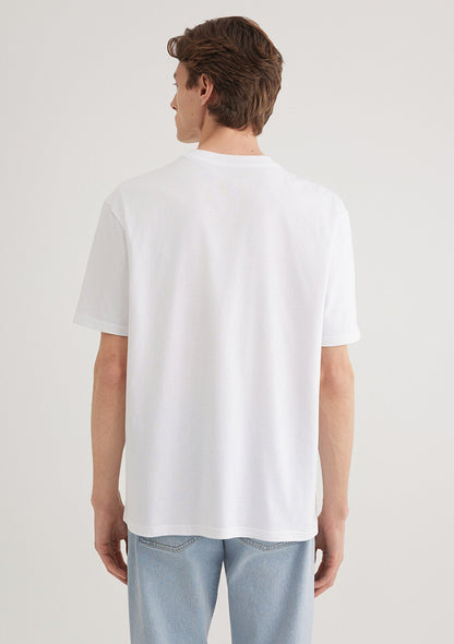 Printed White T-Shirt