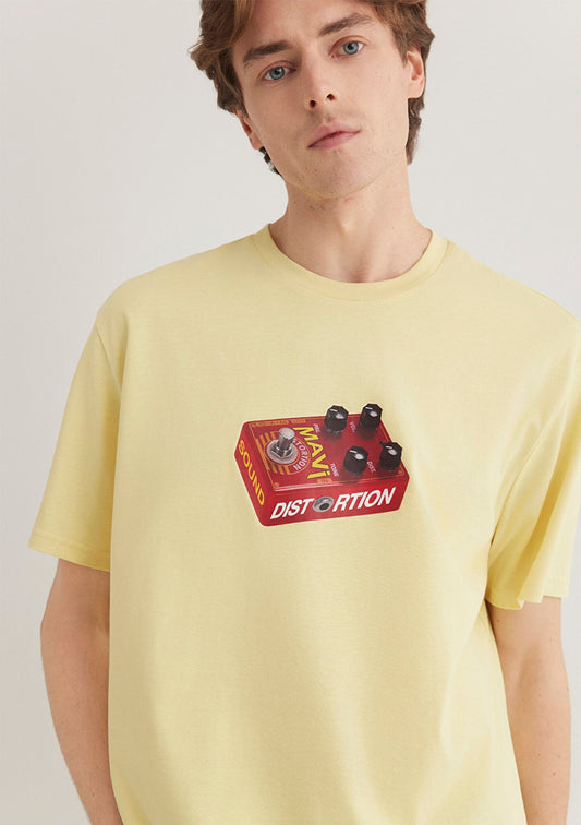 Printed Yellow T-Shirt