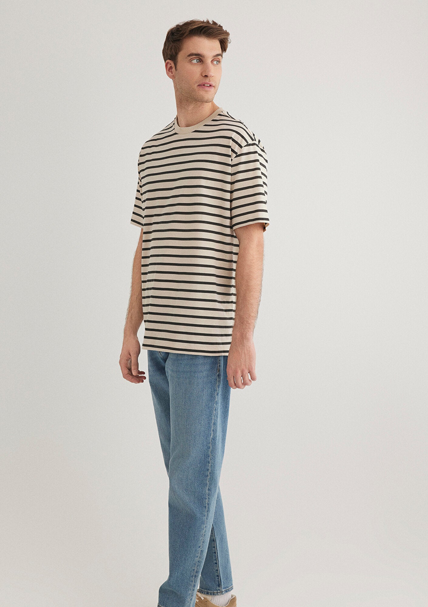 Striped Brown Shirt