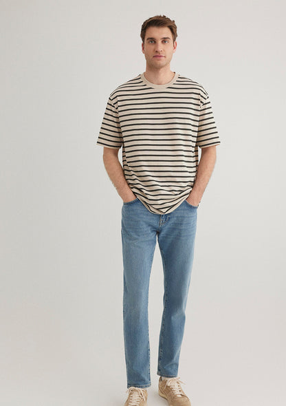 Striped Brown Shirt
