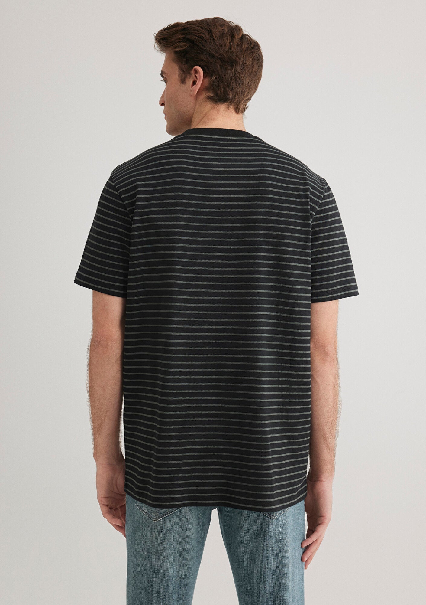 Striped Black T-shirt