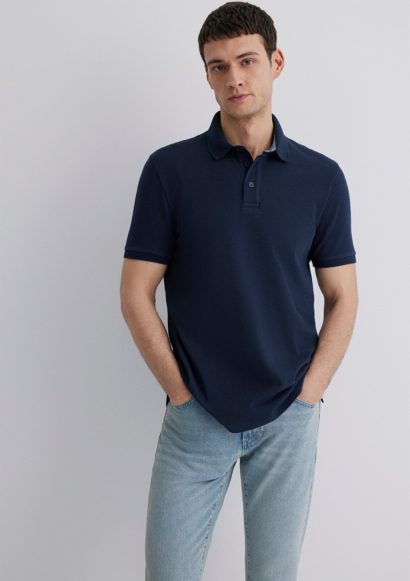 Gray Polo T-Shirt