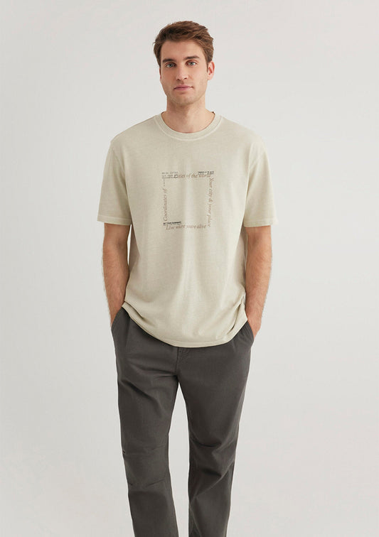 Beige T-Shirt