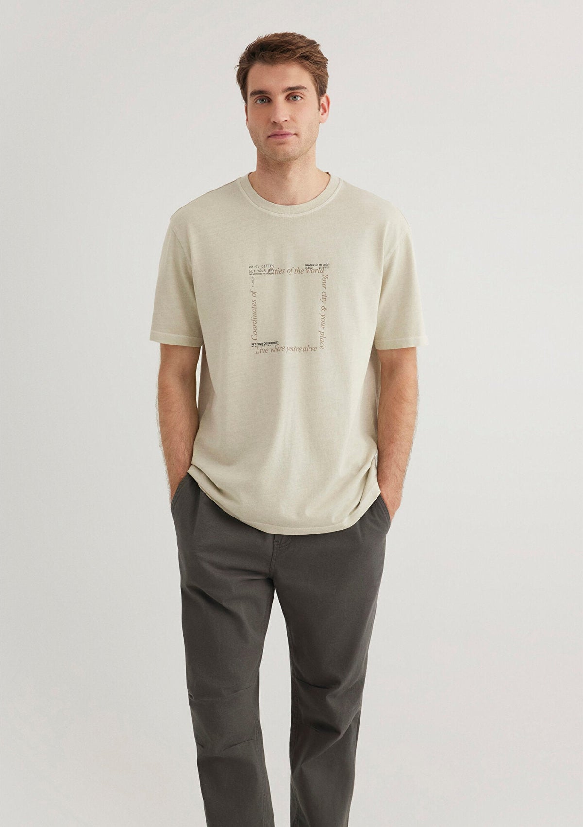 Beige T-Shirt