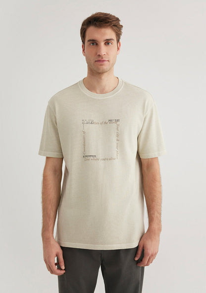 Beige T-Shirt