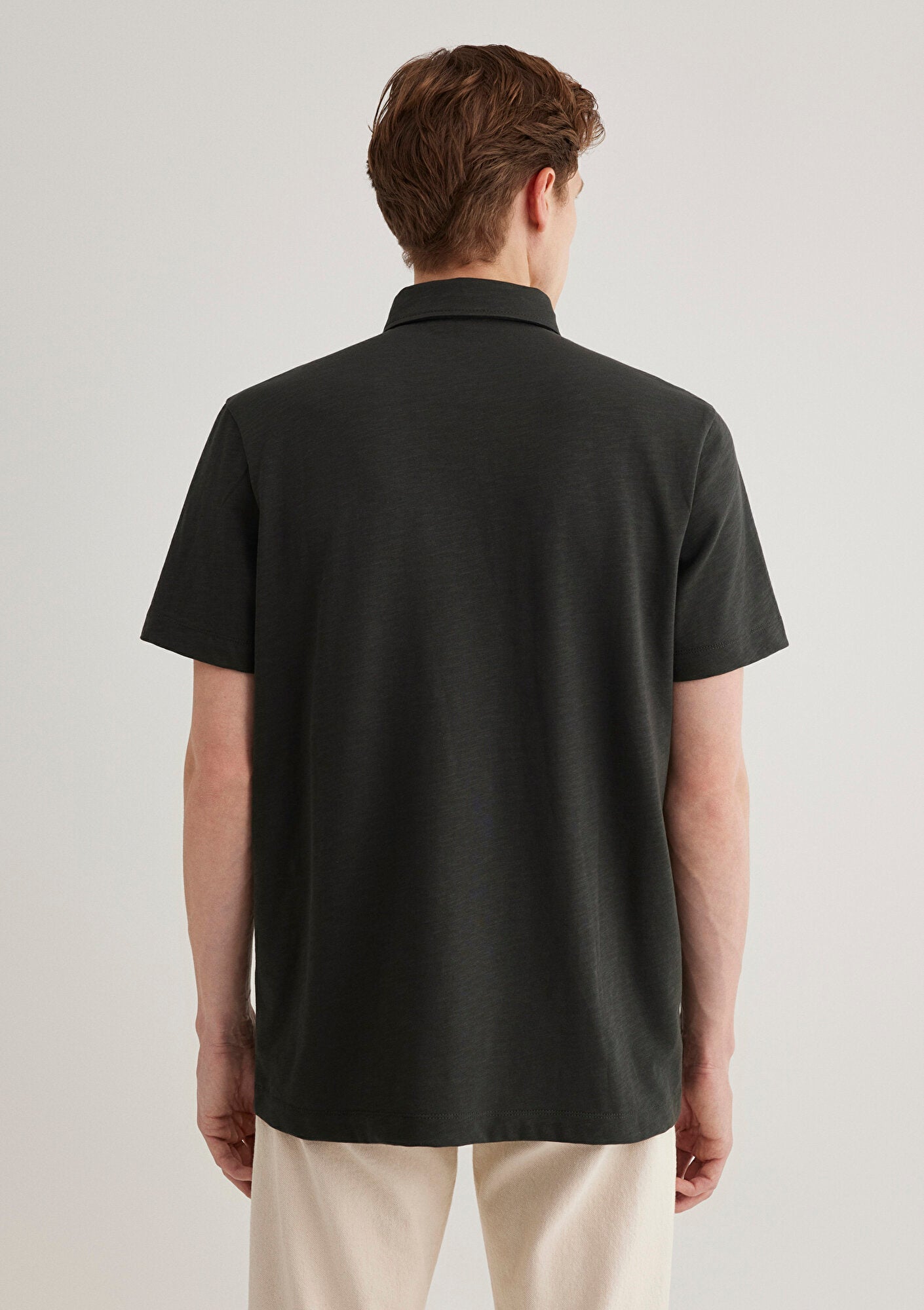 Gray Polo Shirt