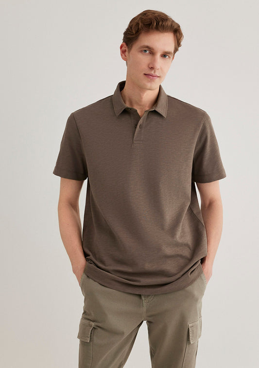 Brown Polo Shirt