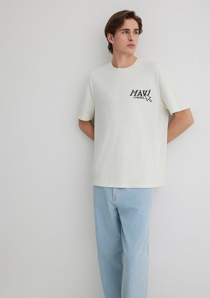 Printed Gray T-Shirt