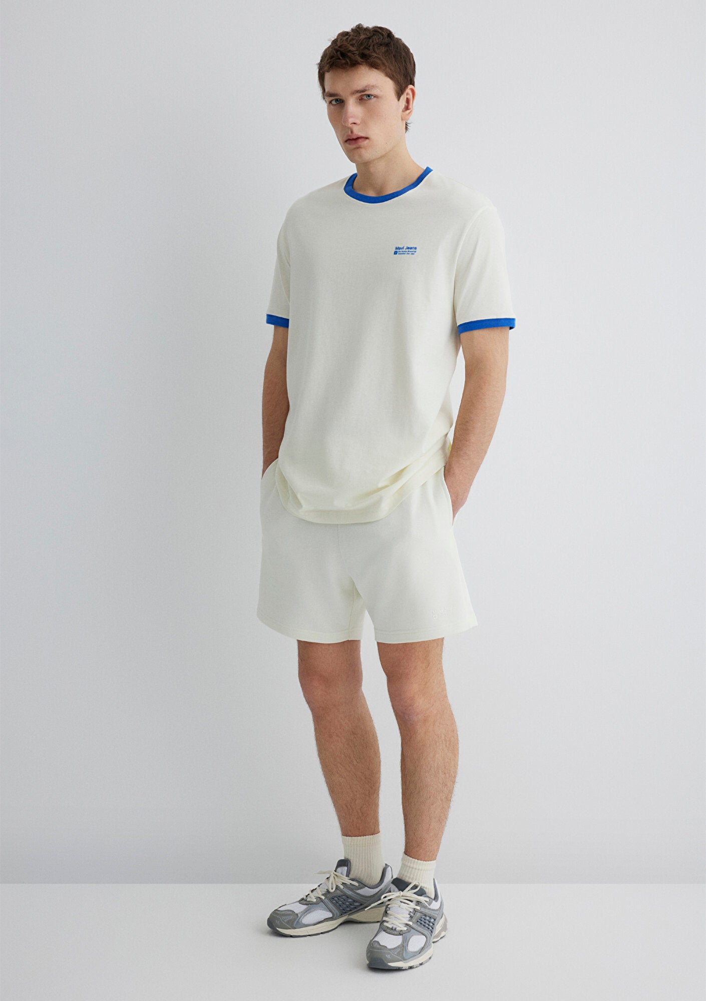 Printed Ecru T-Shirt