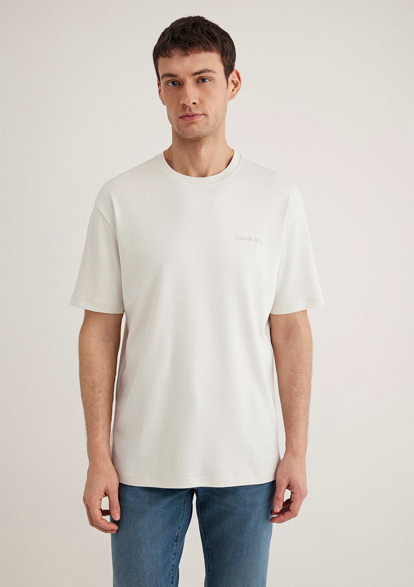 Mavi Black Ecru T-Shirt