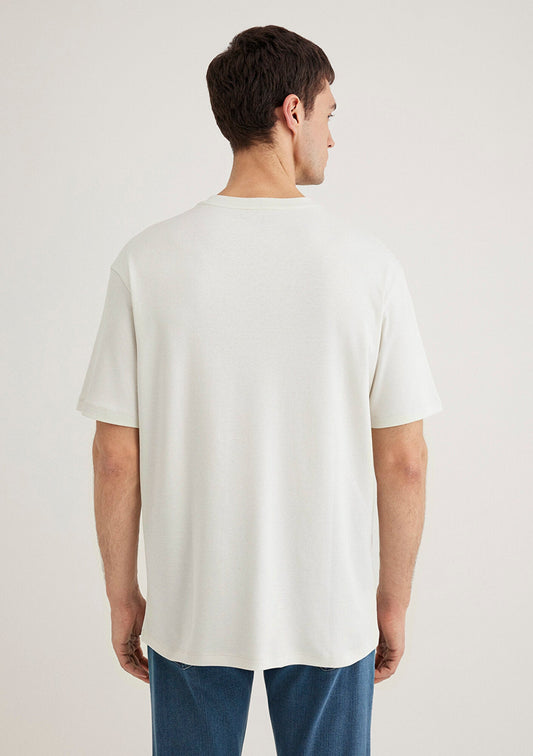 Mavi Black Ecru T-Shirt