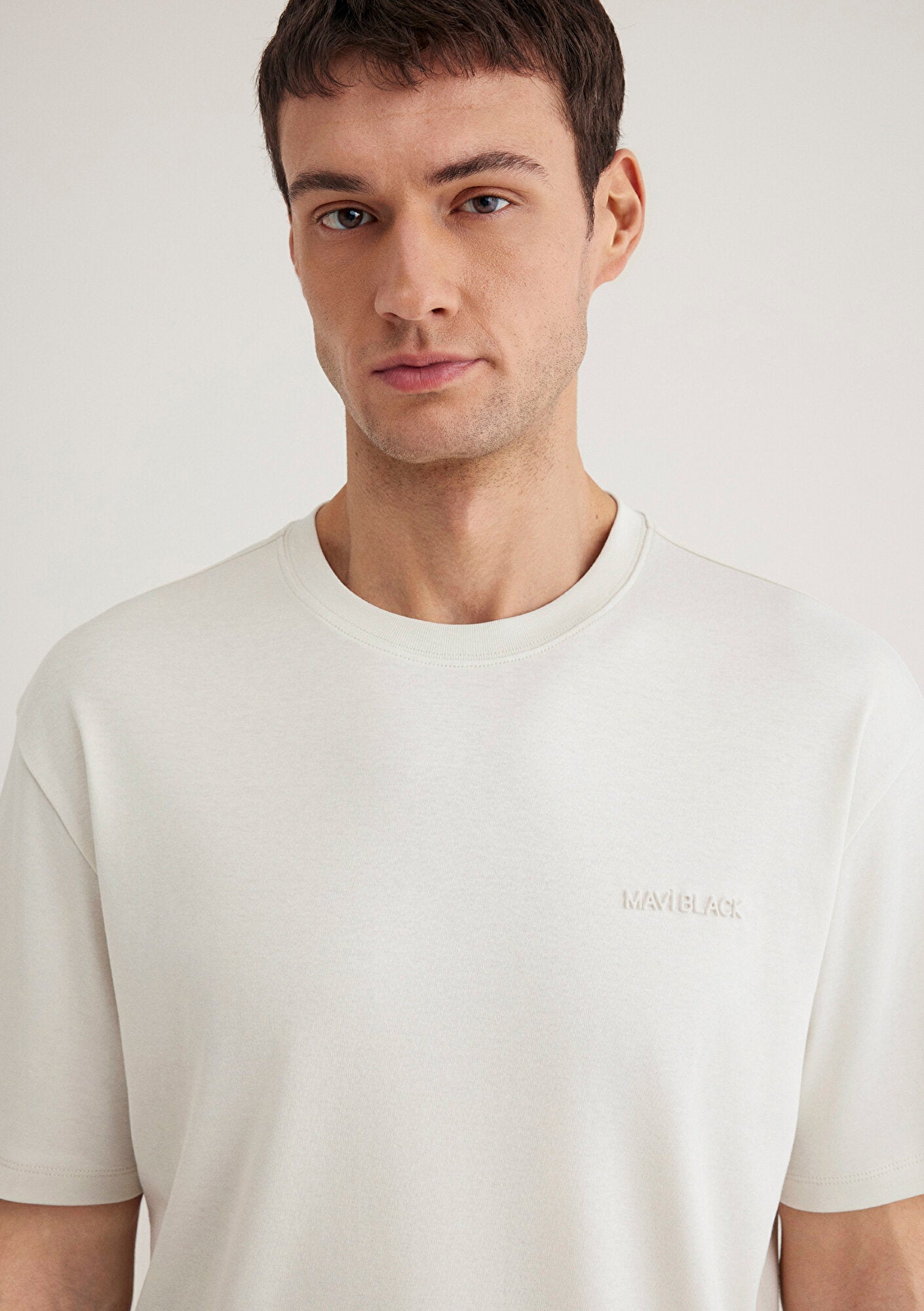 Mavi Black Ecru T-Shirt