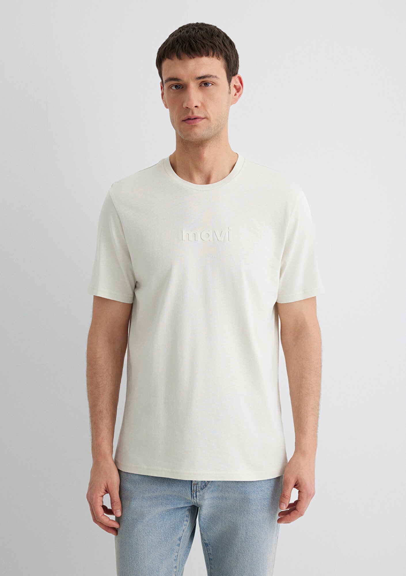 Mavi Printed Gray T-Shirt