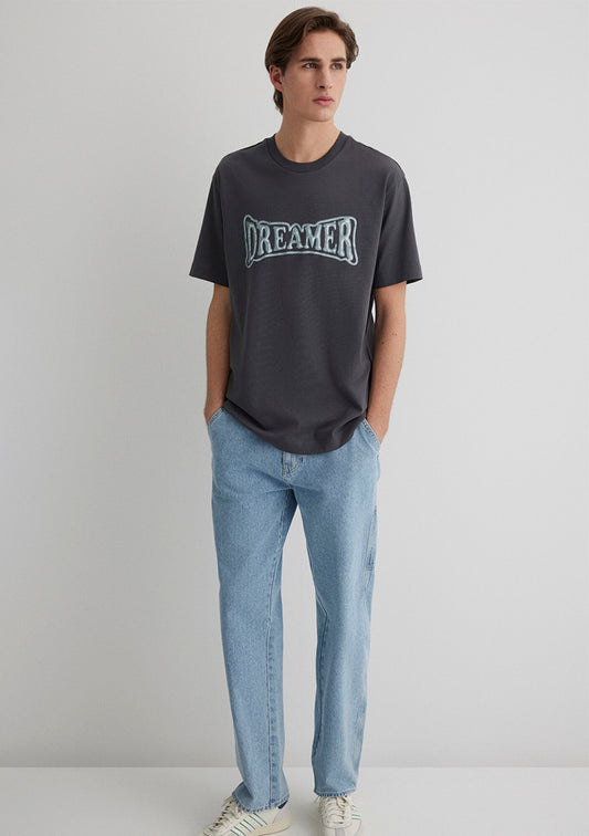 Printed Gray T-Shirt