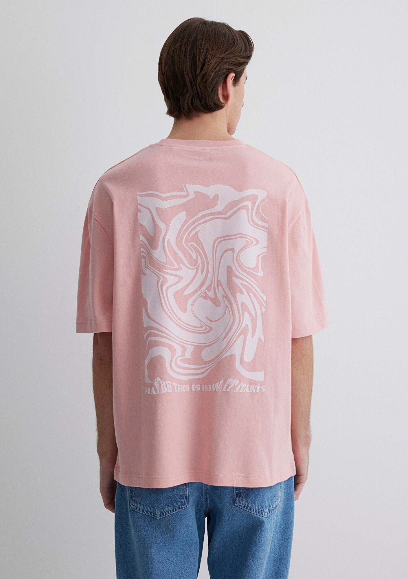 Printed Pink T-Shirt