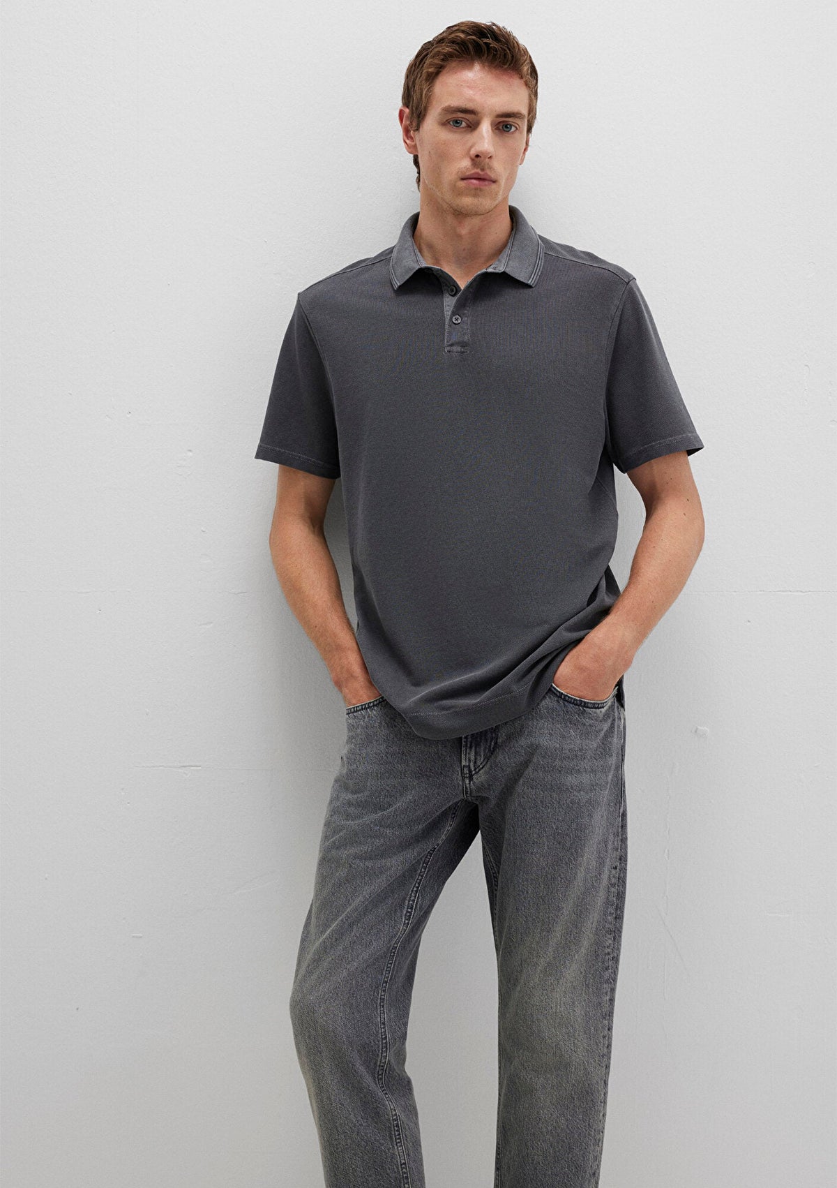 Anthracite Polo T-Shirt