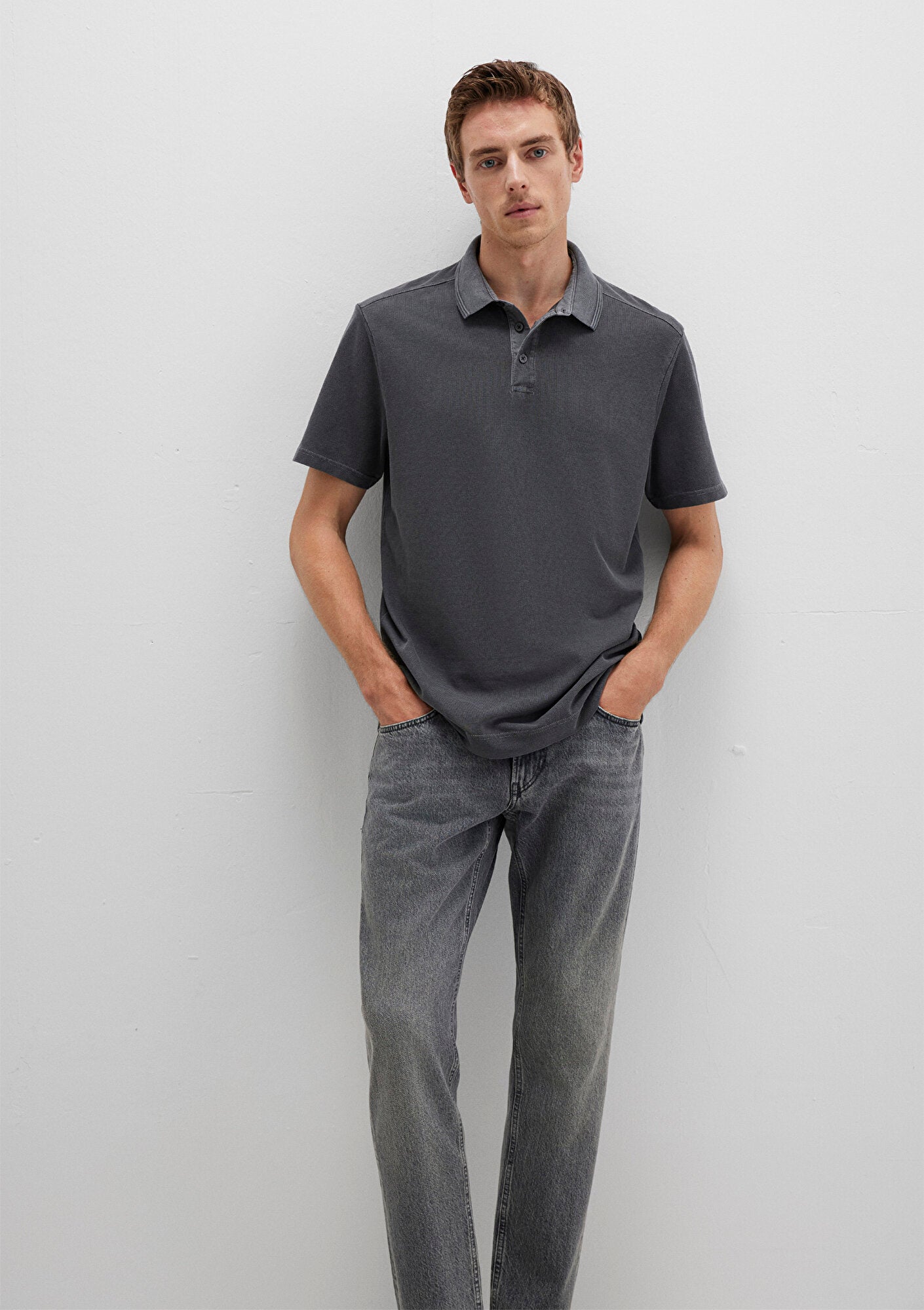 Anthracite Polo T-Shirt