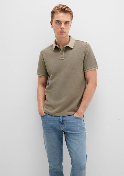 Khaki Polo T-Shirt