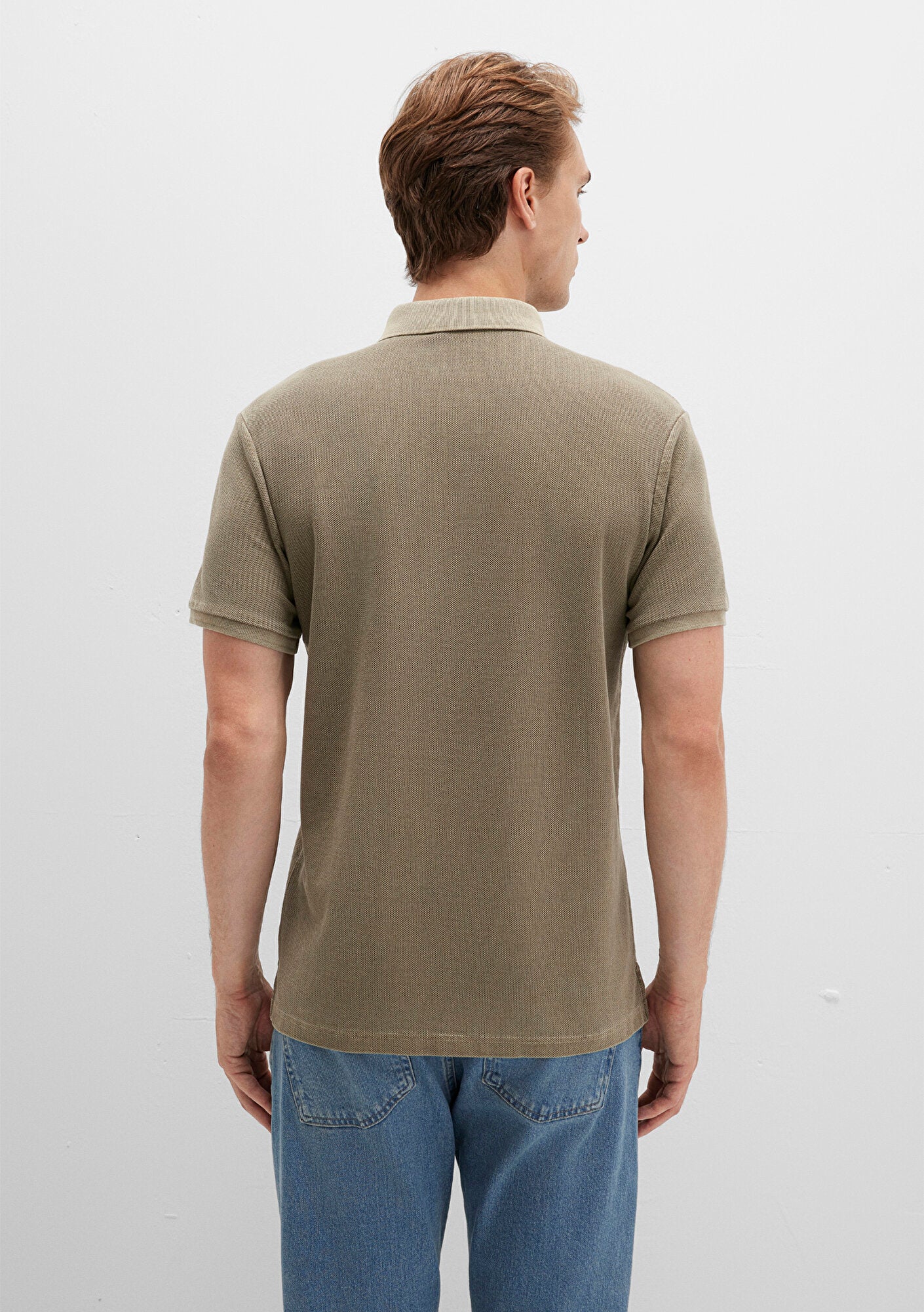 Khaki Polo T-Shirt