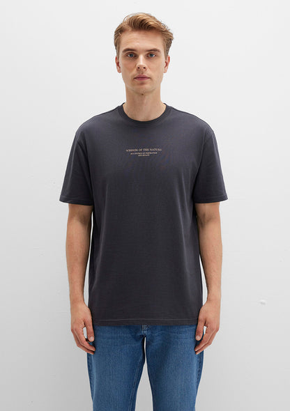 Printed Anthracite T-Shirt