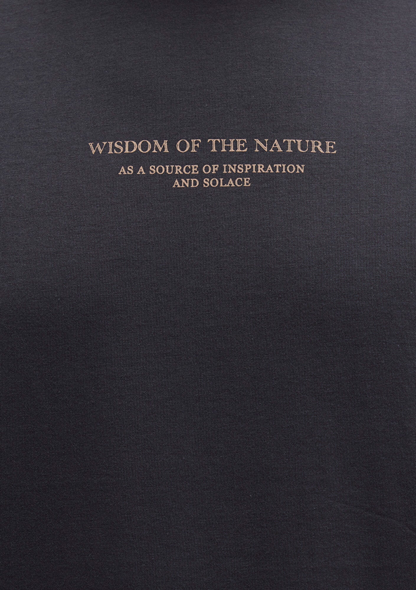 Printed Anthracite T-Shirt