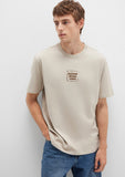 Printed Beige T-Shirt