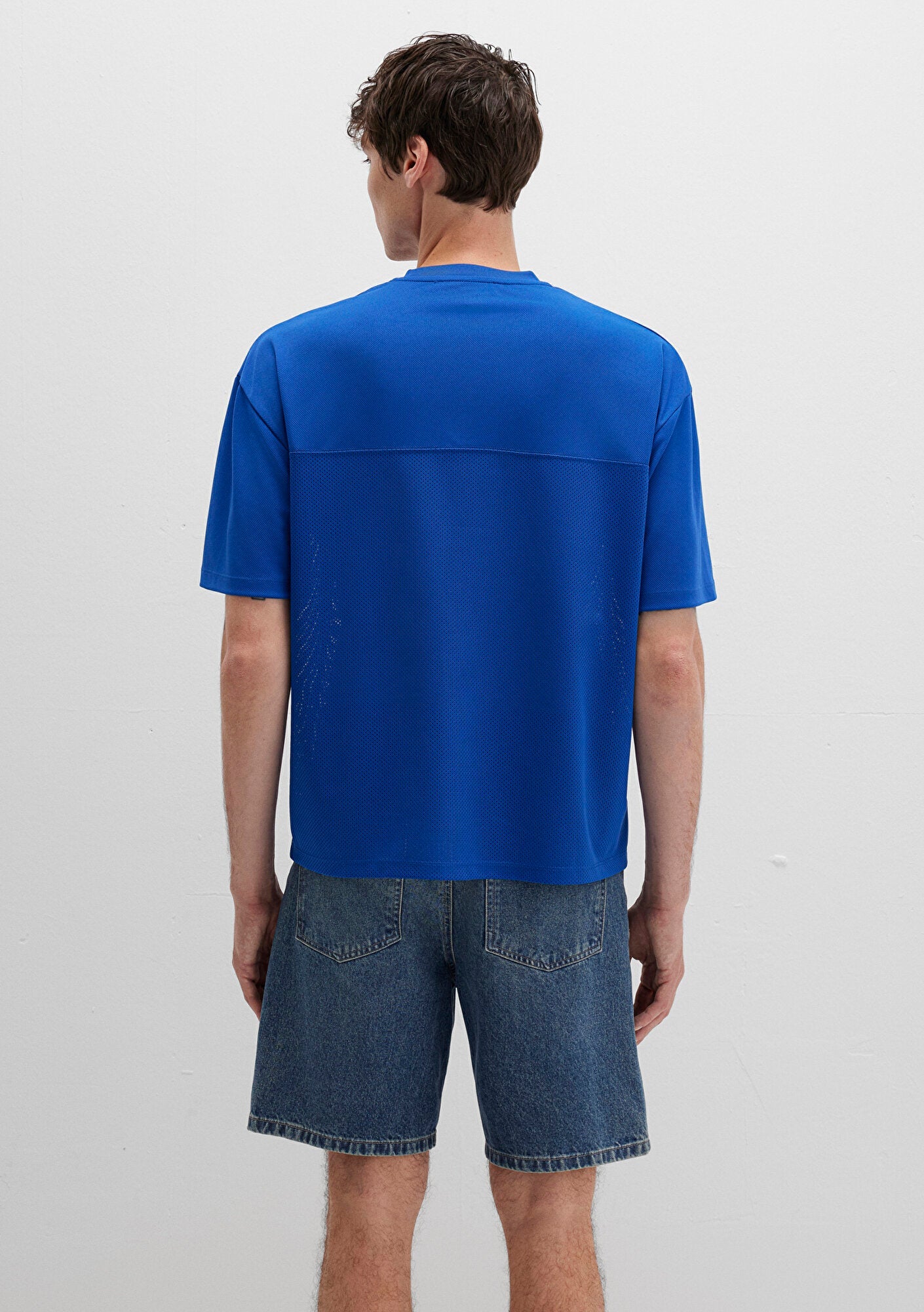 Printed Blue T-Shirt