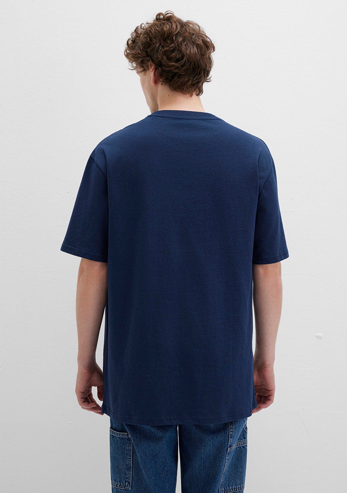 Printed Navy T-Shirt