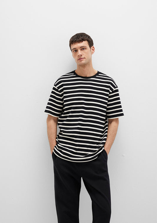 Striped Black T-Shirt