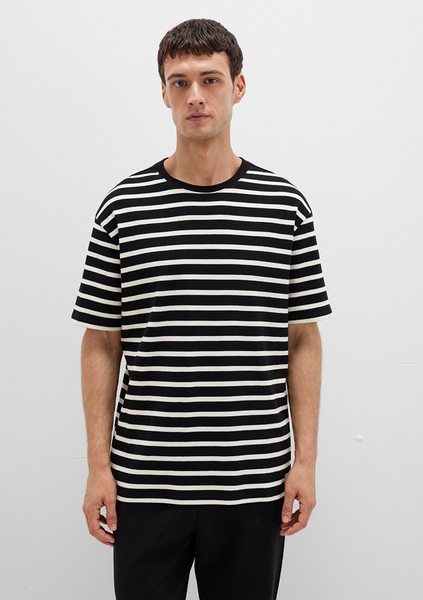 Striped Black T-Shirt