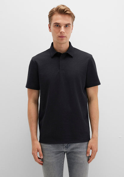 Black Polo T-Shirt