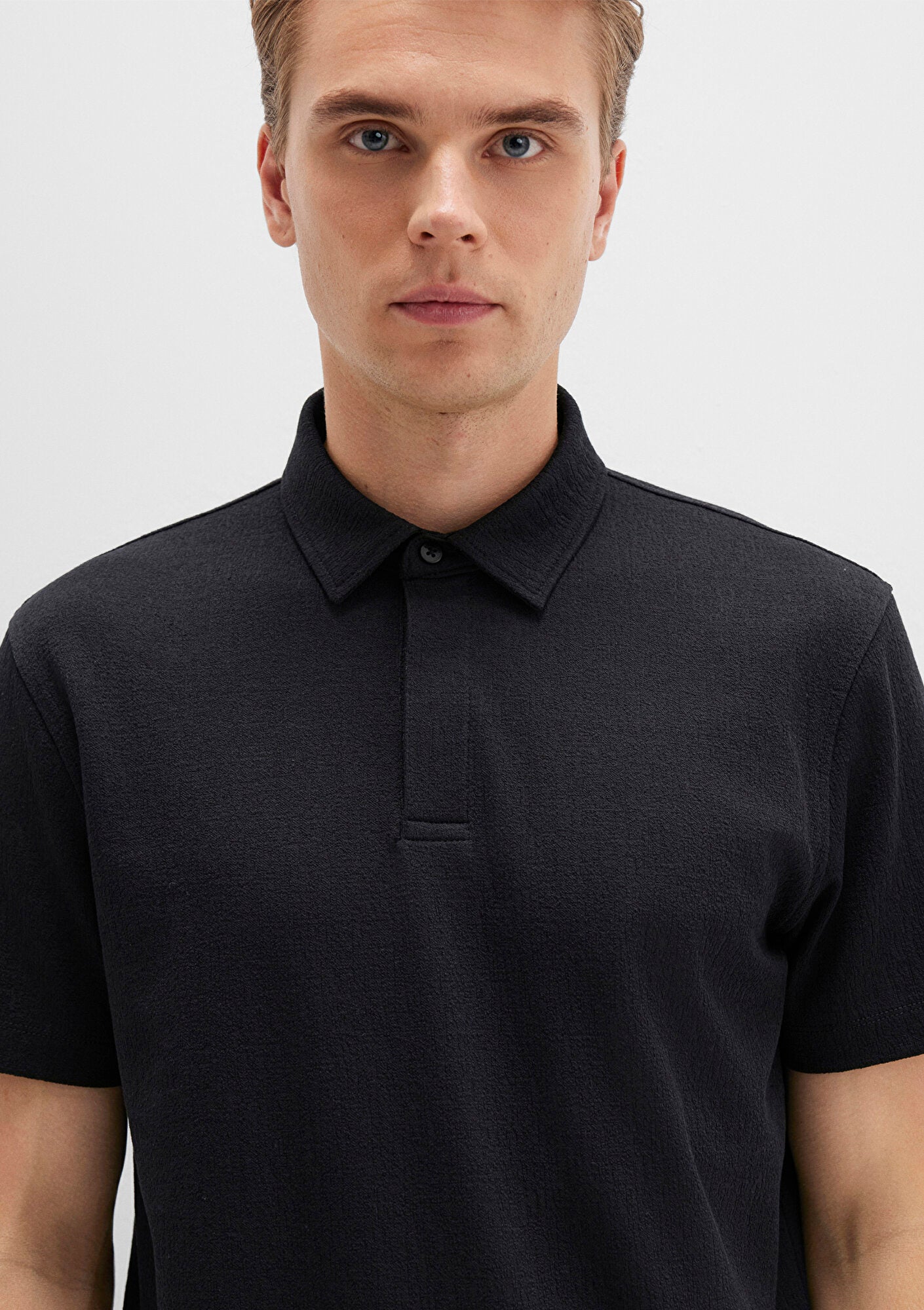 Black Polo T-Shirt
