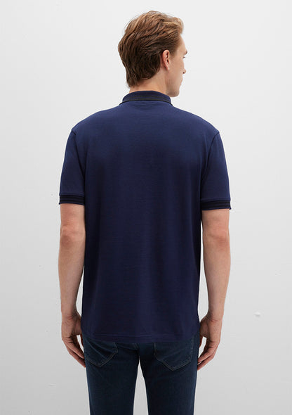 Navy Polo T-Shirt