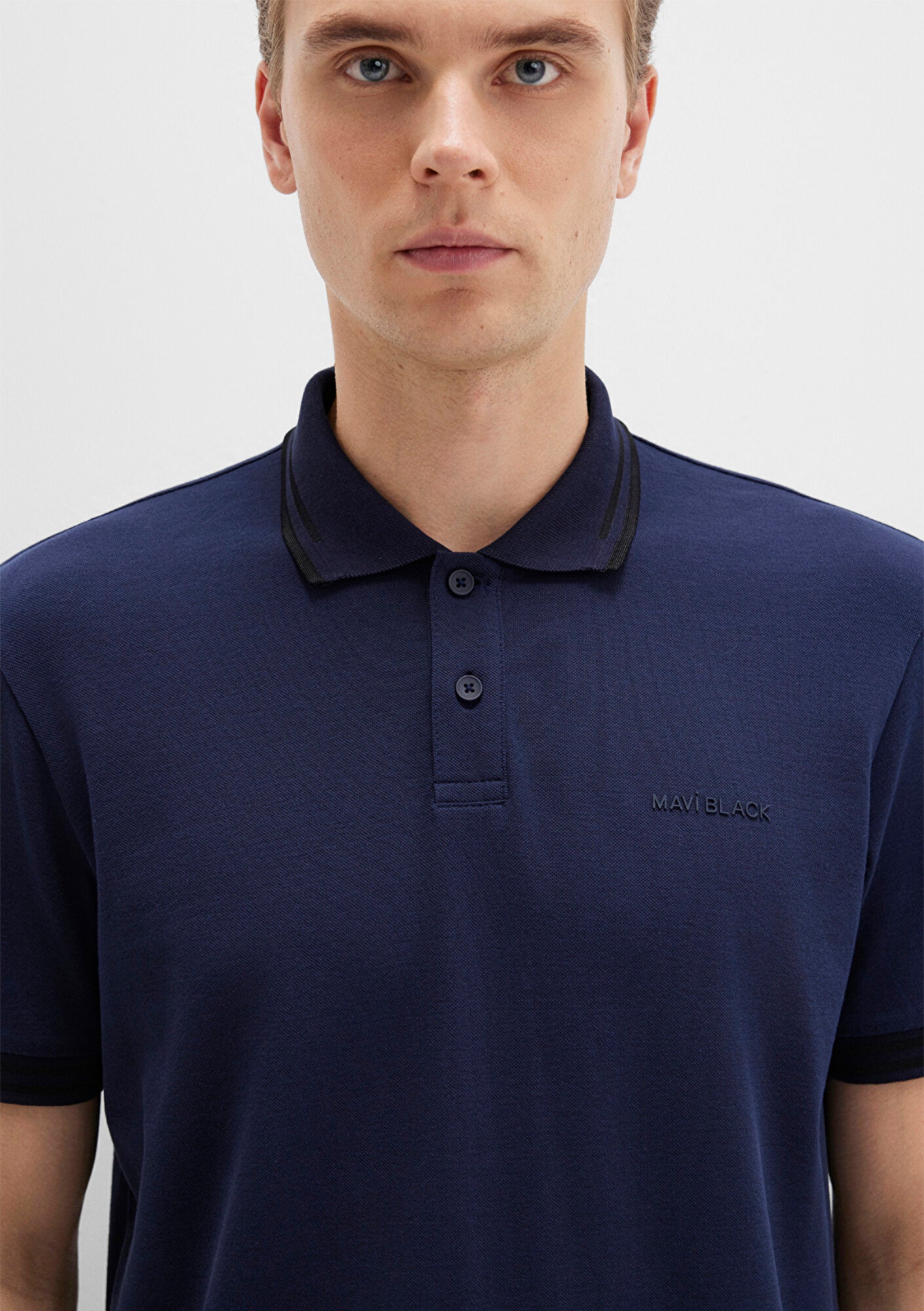 Navy Polo T-Shirt