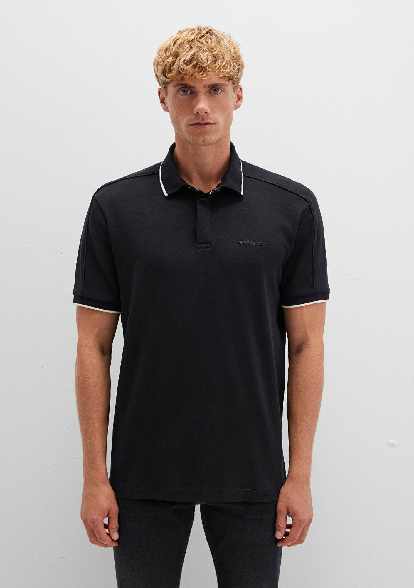 Black Polo T-Shirt